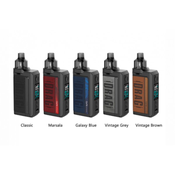 VOOPOO Drag Max Pod Mod Kit 177W  (Coils Included/Dual 18650 Batteries Not Included)